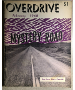 OVERDRIVE vintage Trucking Magazine  February 1968 - $900.60 MXN