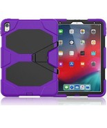 Heavy Duty Case With Kickstand PURPLE for iPad 5 2017/6 2018 9.7&quot; - $14.92