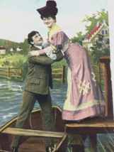 1907 Bismarck to Caledonia , Mo “ Romance boat ride&quot;.  June 4th, 1908. G... - £8.95 GBP