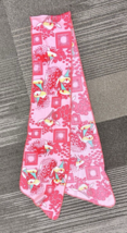 Fun Women&#39;s Scarf Retro Floral Calla Lilly w Shades of BRIGHT Pinks 56 x... - $175.25 MXN