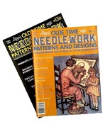 Olde Time Needlework Lot Of 2 Vintage Craft Magazines 1978 1981 DWMM - £15.72 GBP