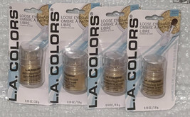 L.A. Colors Loose Eyeshadow Sunshine-Lot of 4 - £12.45 GBP
