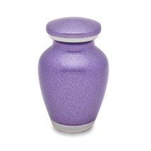 Small/Keepsake 3 Cubic Inches Violet Blush Funeral Cremation Urn for Ashes - £55.07 GBP