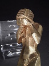 Rare Female Nude Cubist Dore bronze Mascot or Marquette figure French - £3,186.97 GBP