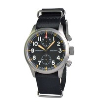 Baltany Vintage Military MecaQuartz Chrono, 39mm, Model S5033 - U.S. Dealer - £126.12 GBP