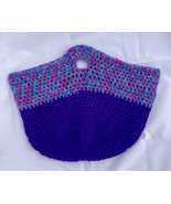 Vibrant Vibes Boho Chic Crochet Tote Bag - $40.75 CAD