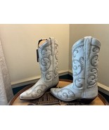 Laredo Women&#39;s Haisley Western Cowboy Boot Off White w/ Studs, 52201, sz... - $1,800.95 MXN