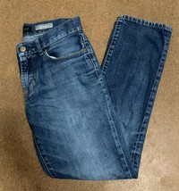 FAeropostale Men Skinny Blue Denim Jeans Designed in NYC w/ 5 Pockets Size 29/30 - £15.61 GBP