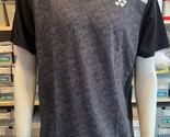 YONEX Men&#39;s Badminton T-Shirts Apparel Sports Tee Black [110/US:L] NWT 9... - $49.41