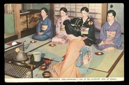 Vintage Postcard Chanoyu Tea Ceremony Aesthetic Arts of Japan Formal Dress - $10.88