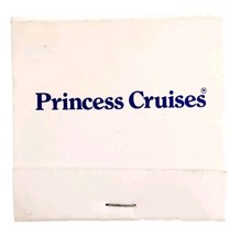 Princess Cruises Vintage Matchbook Nautical Ship Advertisement Unstruck ... - $19.99