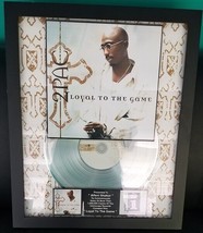 Tupac Shakur 2PAC - 18 X 22 Platinum Record Award Presented To Alfeni Shakur - £219.82 GBP