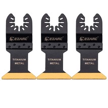 Titanium Oscillating Multitool Blade For Wood Metal - 3-Pack Oscillating... - $26.59