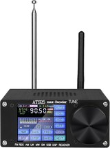 Si4732 Ats-25 Max-Decoder Radio Receiver, Version 4.17 - Added Cw, Wifi, Rtty - $159.94