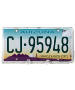 2000&#39;s Arizona License Plate - CJ-95948 - Grand Canyon State-Expired - £10.30 GBP