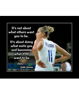 Rare Elena Delle Donne Basketball Motivation Poster Print Quote Unique Gift - $27.42 CAD+