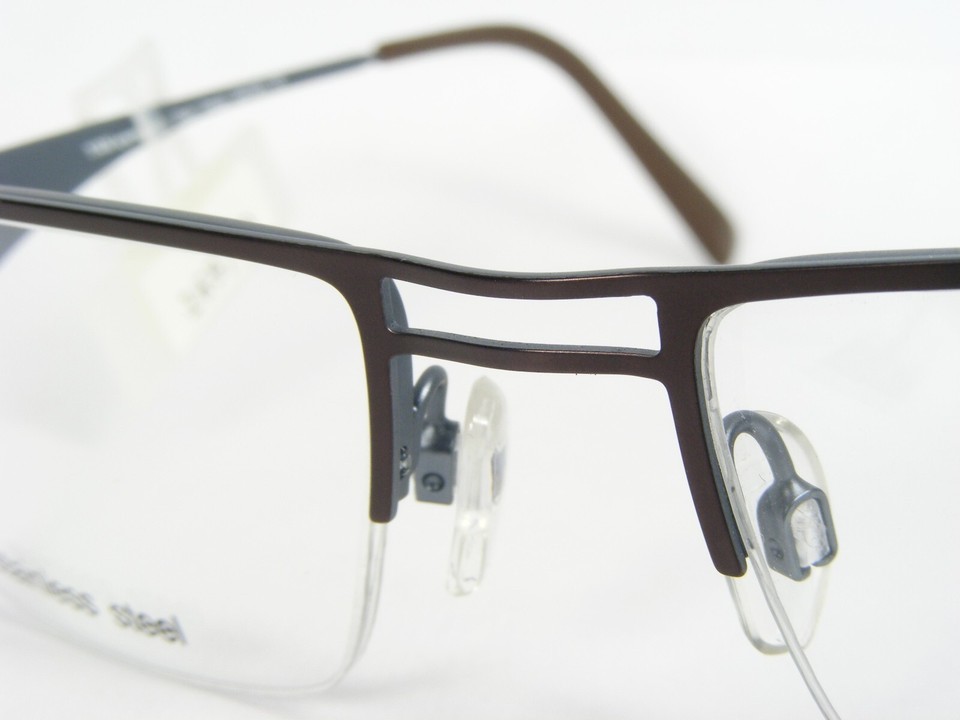 YAN by BoDe 6225 64 MAUVE BROWN EYEGLASSES GLASSES FRAME 52-19-140mm Germany Item image 8
