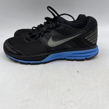 Nike Air Zoom Pegasus 536943-004 Womens Black Lace Up Running Shoes Size 5.5 - £38.93 GBP