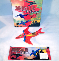 24 DINOSAUR GLIDERS fly plane dino soar flying glide - £5.30 GBP