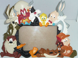 Looney Tunes Photo Frame Picture Bugs Bunny Tweety Taz Daffy Duck Warner... - $34.95