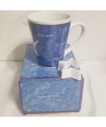 Mary Kay Coffee Mug Cup Dream Believe Achieve with box and star cookie c... - £5.23 GBP