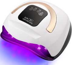 Secador de Uñas Profesional Lampara LED UV De 168W Para Gel Secado Con L... - $24.99