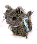 Wizard of Oz Plush Dorothy Scottie Brown Dog Toto 9&quot; Stuffed Animal Blue... - £14.05 GBP