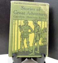 Vintage Milton Bradly Co Stories of Great Adventures by Carolyn Sherwin ... - $42.65