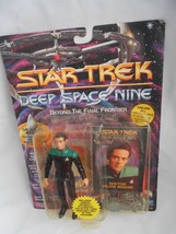 Vtg STAR TREK Deep Space Nine Dr Julian Bashir Action Figure w/ card accessories - £10.31 GBP