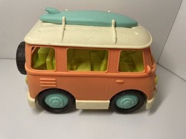 Just B Toys Happy Cruisers Camper Van Surf Battat Wonder Wheels Pink Blue - $12.19