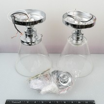 2 Jamais Utilisé Ouvert Boite Plafonnier Lampes g10 - $98.14