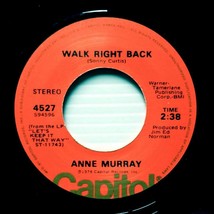 Anne Murray - Walk Right Back / A Million More [7&quot; 45 rpm Single] - £0.88 GBP