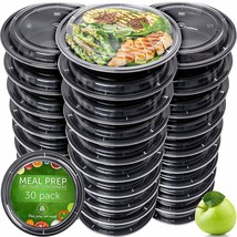 Meal Prep Containers - Reusable Plastic Containers With Lids - Disposable Food C - £23.76 GBP