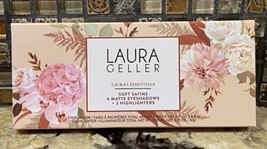Laura Geller Laura’s Essentials Soft Satins 6 Eyeshadows 2 Highlighters Palette - £10.24 GBP