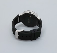 Movado Connect 3660016 Smartwatch 46.5mm Silver Case w/ Black Band (good) image 4