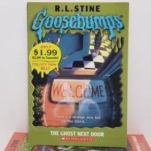 1993 Goosebumps &quot;Ghost Next Door&quot; by R.L. Stine Unnumbered First Print  - £7.87 GBP