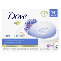 Dove Beauty Bar Gentle Cleanser Moisturizes To Calm Skin Anti-Stress Cre... - £43.95 GBP