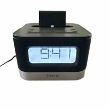 iHome iPL8 Stereo FM Clock Radio with Lightning Dock for iPhone/iPod - B... - $15.76