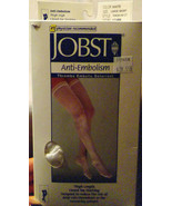 Jobst Anti-Embolism Compression Stocking Thigh Length White Large-Short ... - £11.51 GBP
