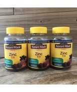 (3) Nature Made Zinc Gummies - Mixed Berry 30 mg 60 Gummies - Exp 7/25+ - $29.95