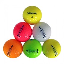 37 Near Mint Volvik CRYSTAL Golf Balls Mix - FREE SHIPPING - AAAA - $59.39