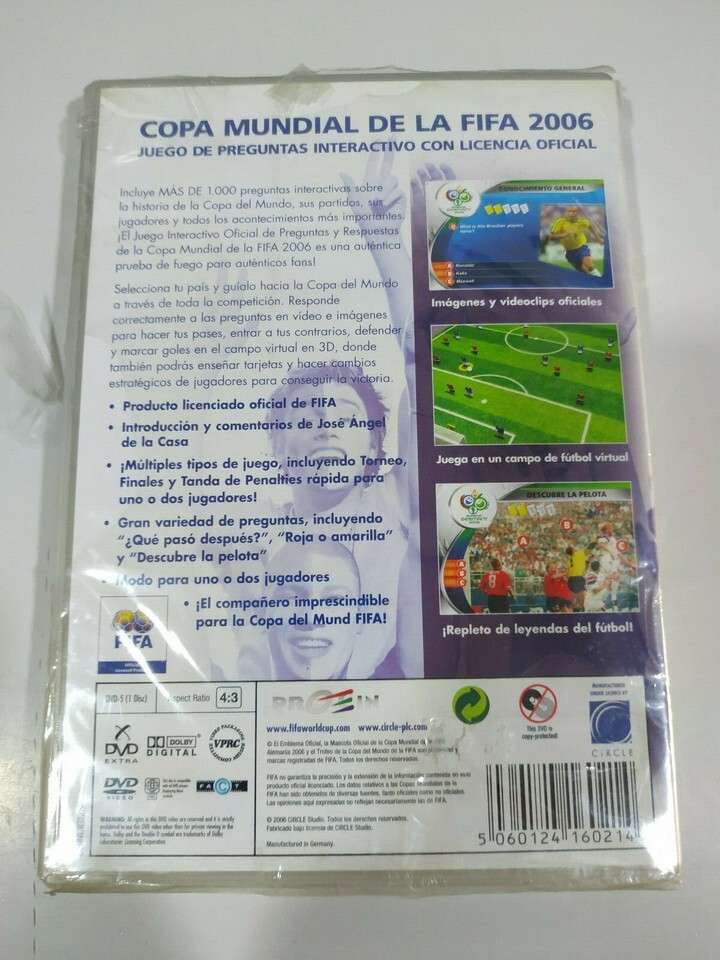 Copa World de The Fifa 2006 - juego para PC Dvd-rom Edition Spain - 2T Item image 2