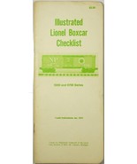 Vintage Lionel O Gauge Boxcar Illustrated Checklist Guide 1973 Ladd Publ... - €5,13 EUR