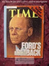 Time Magazine October 18 1976 Oct 10/18/76 Gerald Ford&#39;s Setback +++ - £4.42 GBP