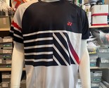 YONEX Men&#39;s Badminton T-Shirts Apparel Sports Mid Night [US:M/L] NWT 221... - £38.75 GBP