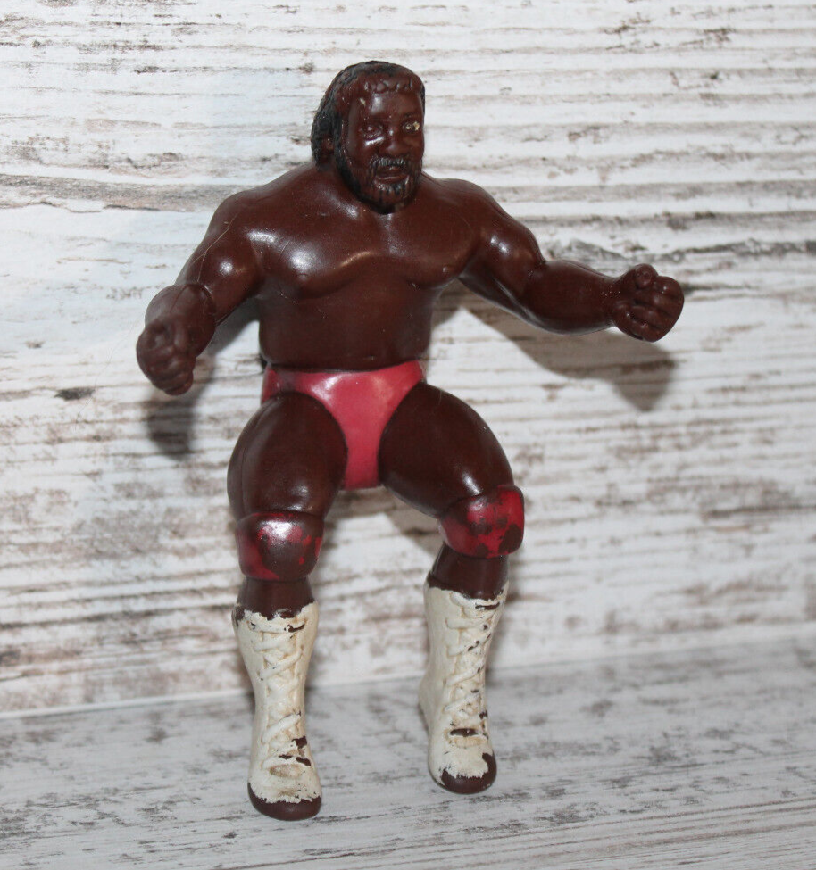 The Junkyard Dog THUMB WRESTLERS Vintage WWF Toy wrestling superstars figure wwe - $7.49