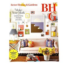 Better Homes Gardens Magazine May 2024 Make Your Mark Homes Tell Your Story BHG - £1.86 GBP