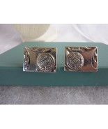 Vintage EOL Mexico 7/8&quot; by 5/8&quot; Cufflinks in Sterling Silver Signed - $35.87 CAD