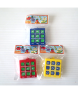 3 Keychain Funky Toss Tic-Tac-Toe Game Toy Charm Party Favor - NEW - £9.58 GBP