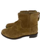 Johnston &amp; Murphy Brown Suede Women&#39;s Booties Flat Size 7M - €40,94 EUR